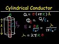 Cylindrical Conductors and Electric Fields