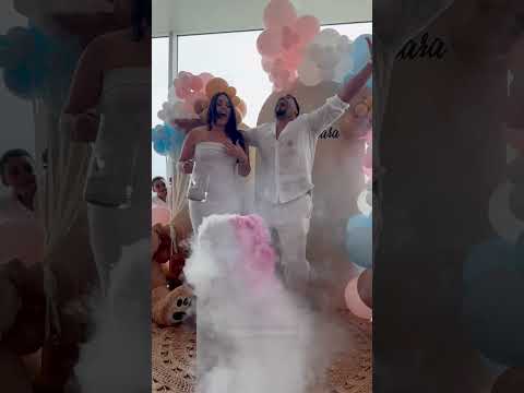 Unveiling Baby’s Gender with Our Little One ❤️❤️😭#tiktok #dog #usaus #cute #fypシ #genderreveal