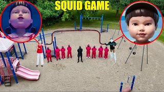 GERÇEK HAYATTA SQUİD GAME DRONE KAMERALARINA YAKALANDI !