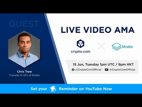 [STRAX] - Live Video AMA with Chris Trew, Founder & CEO of Stratis