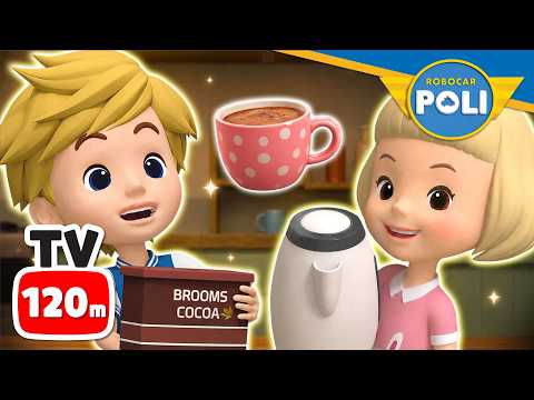 Hot Cocoa│Learn about Safety Tips│When Drinking Hot Drinks│Safety <strong>Series</strong>│2 Hour│Robocar POLI <strong>TV</strong>