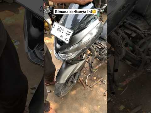 Rangka tobular HONDA PCX sangat luar biasa