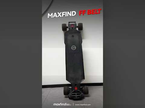 Experience the high-performance maxfind FF Belt Electric skateboard #maxfind #shorts #eskate