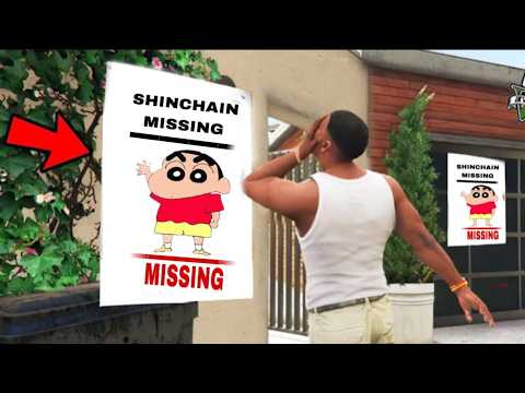 GTA V : ঘুম থেকে উঠে দেখি shinchan আর নেই 😬😱!