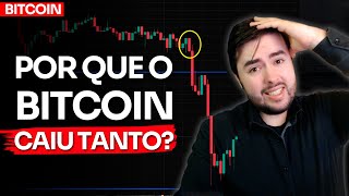 🚨CUIDADO: ENTENDA O MOTIVO DA QUEDA DE BITCOIN.