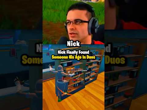 Bro Finally Found Someone His Age 🤣 #nickeh30 #fortnite #trending