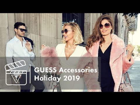 Behind The Scenes - GUESS Accessories Holiday 2019