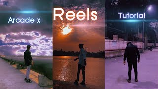 Arcade x how to make Instagram tending reels 2022 || viral Instragram reels kaise banaye