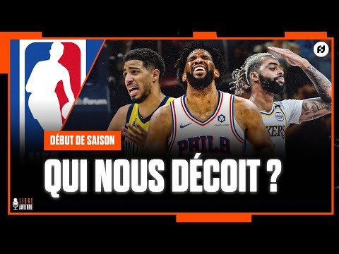 NOS DÉCEPTIONS DU DÉBUT DE SAISON NBA ! (Wizards, Haliburton, Kings... )