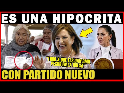 REGRESA XOCHITL A BURLARSE DE LOS MEXICANOS! DICE QUE DEBIÓ GANAR! CULPA A PROGRAMAS SOCIALES