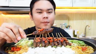Aku Nyoba Sate Daging Sapi Terempuk Juicy di Dunia
