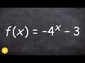 Graphing Exponential Functions Concepts