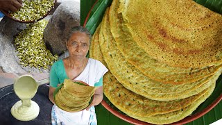 Tasty & Healthy -  Green Gram Dosa | Cherupayar Dosa