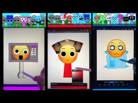 Incredibox Sprunki OC + Emoji 1 phase 2 phase horror