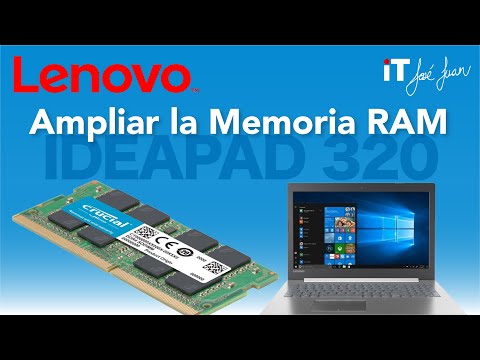 (SPANISH) (2022) ✅ Cómo ampliar la memoria de tu Lenovo Ideapad 320