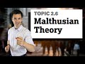 Malthusian Theory and Neo-Malthusian Issues