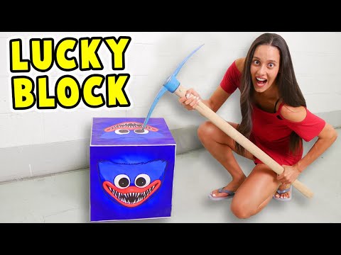 APRIAMO I LUCKY BLOCK GIGANTI DI HUGGY WUGGY