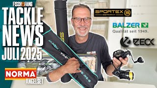 Reiseruten, neue Angel-Rollen und Discounter-Tackle?! Tackle News Juli 2025 🆕