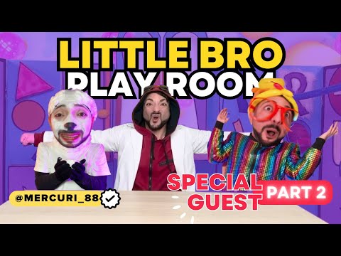 Little Brother | Little Bro Play Room with a Special Guest | Part 2
