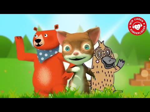 🎵 Kinderlieder Klassiker – Cartoon Musik für die ganze Familie! 🎤