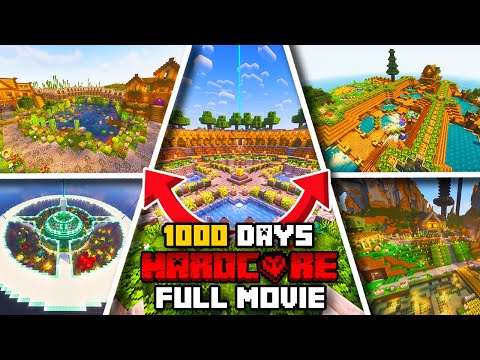 I Survived 1000 Days In Minecraft Hardcore!!