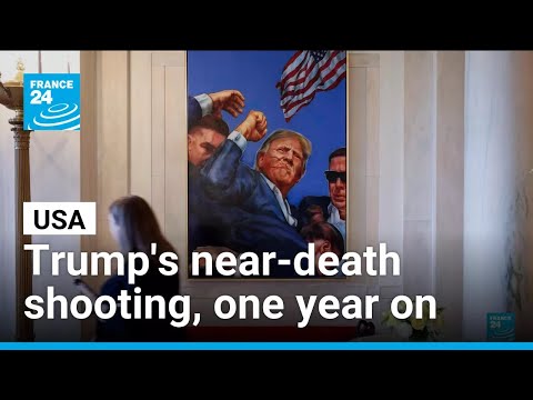 YouTube video thumbnail: How Trump Remembers – and Immortalises – the Attempt on his Life one Year ago