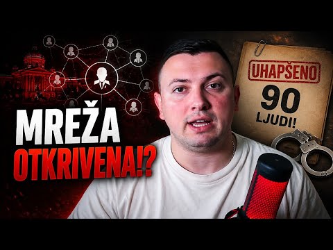 TIVAT RAZOTKRIO VUČIĆEVU MREŽU!? Uhapšeno 90 ljudi!?