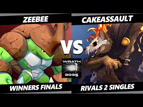 Wrath 2025 WINNERS FINALS - CakeAssault (Forsburn) Vs. ZeeBee (Kragg) Rivals of Aether II - RoA2