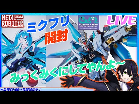 【メタルロボット魂】ストライクフリーダムガンダム弐式 ［初音ミク Ver.］開封！初音ミク x ガンダム コラボ！！【機動戦士ガンダムSEED】METALROBOT魂【#滝行】