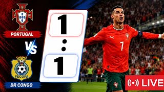 Portugal vs DR Congo Match Highlights