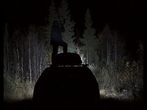 Нападение медведя на охотников. The attack of the bear on the hunters.