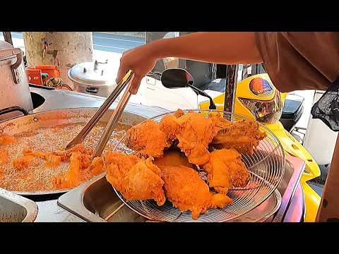 75,000 Kanto FRIED CHICKEN meal in Manila - Filipino Street Food