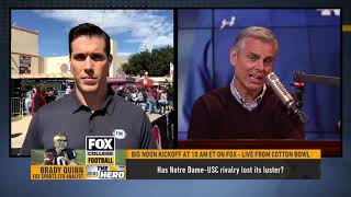 Brady+Quinn+details+Notre+Dame's+success+with+Brian+Kelly,+talks+Red+River+Showdown+ +CFB+ +THE+HERD