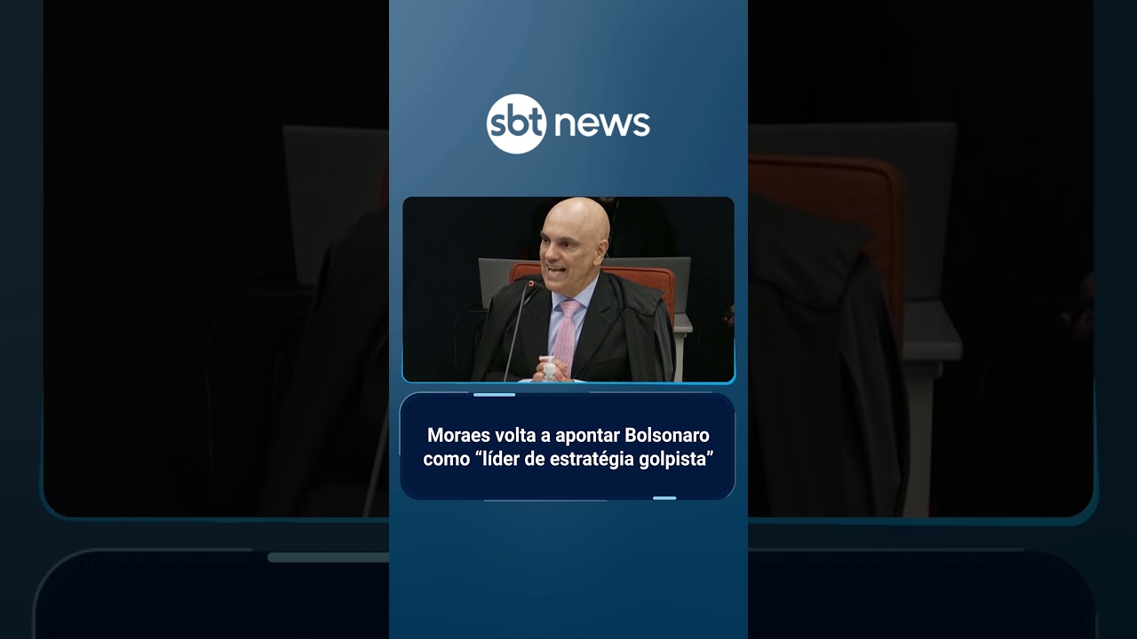 Moraes volta a apontar Bolsonaro como líder de estratégia golpista