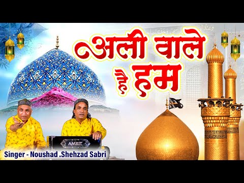 अली वाले है हम | Naushad shehzad Sabri | ARB SUFI | Imam Ali Shrine | Hindi Qawwali 2024