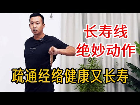 养生先养背！疏通背上3条长寿线，腰背强壮不僵硬，健康又长寿【人体百科David伟】