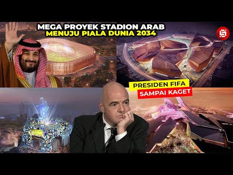 BEGINI JADINYA JIKA NEGARA SULTAN BUAT STADION!! Siapkan 15 Stadion Super Mega Menyambut Piala Dunia