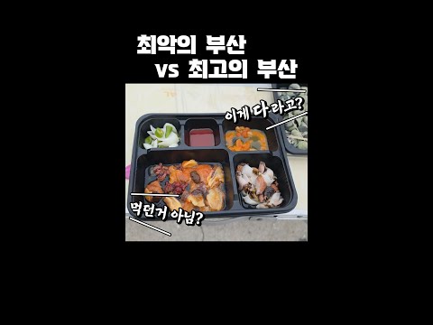 최악의 부산 vs 최고의 부산 #shorts