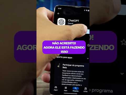 INCRÍVEL O QUE ELE ESTÁ FAZENDO AGORA DEPOIS DA ATUALIZAÇÃO - CHATGPT