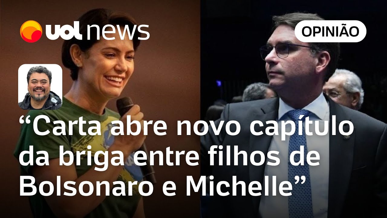 Carta de Bolsonaro nomeando Flávio sucessor escanteia Michelle e traça destino do clã | Sakamoto