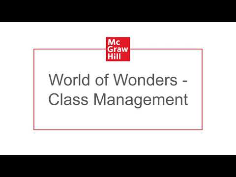 World of Wonders - Class Management
