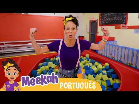 Meekah Tem uma Grande Queda | 💜Olá Meekah!💜| Amigos do Blippi Brasil | Videos Educativos