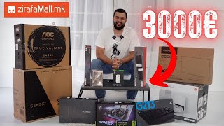 3000€ UNBOXING DHURATA PREJ GJIRAFA50.MK & GJIRAFAMALL.MK