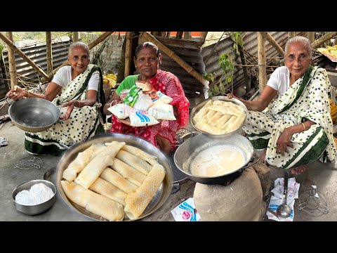 রাজকীয় স্বাদে মুখে লেগে থাকার মতো মালাই পাটিসাপটা।Malai Patishapta।Pitha Recipe Bangla