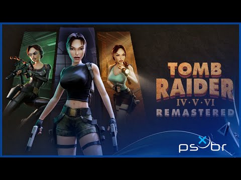 Tomb Raider IV-VI Remastered (PS5) - Gameplay dos Três Jogos - Legendado e "Dublado" PT-BR