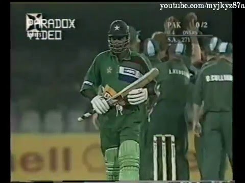 Shaun Pollock GREATEST Over Ever 1997 - Saeed , Aamir & Ijaz Clueless !!