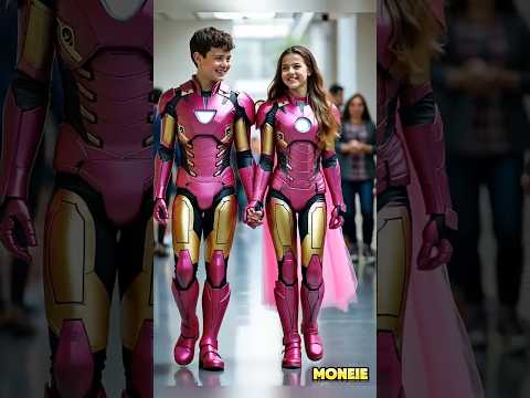 Pink Ironman growth #marvel #shorts #short