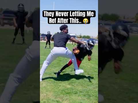 This Ref Hit Sticked a Player 😭