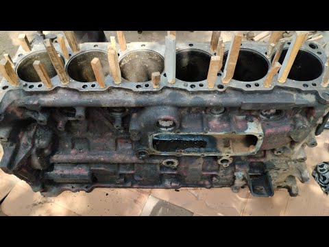 Amazing Restoration Diesel Engine Cylinder Block Cracked & Leakage Checking