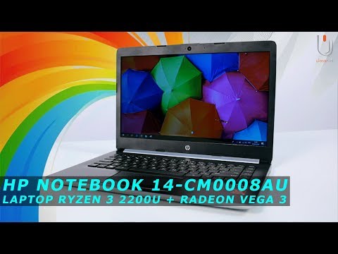 (INDONESIAN) HP Notebook 14-CM0008AU - AMD Ryzen 3 2200U + Kartu Grafis Radeon Vega 3 #Ulasan Eps. 239